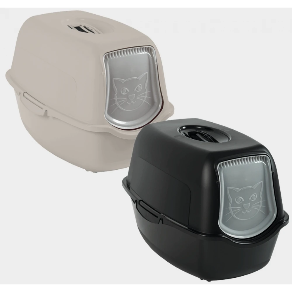 Κλειστή Λεκάνη Γάτας Rotho MyPet Bailey 56x40x39 Cm Καπουτσίνο 4 Κλειστή Λεκάνη Γάτας Rotho MyPet Bailey 56x40x39 Cm Καπουτσίνο - Image 4