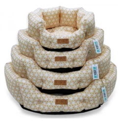 Κρεβατάκι Σκύλου και Γάτας V.I.Pets Royal Cotton Stars Νο3 Yellow 70x70cm -Προμήθειες Για Κατοικίδια Κατάστημα πωλήσεων Royal No.93 Group 1000x1000w 2
