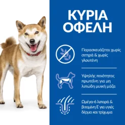 Hills Hill's Science Plan No Grain Adult Medium Για Σκύλους Με Κοτόπουλο 12kg -Προμήθειες Για Κατοικίδια Κατάστημα πωλήσεων SP NO GRAIN Dog Adult Medium Chicken Key Benefits 1000x1000 1