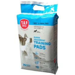 Taf Pets Απορροφητικές Πάνες Εκπαίδευσης με Αυτοκόλλητο 15τμχ 60x90cm