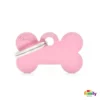 Ταυτότητα Σκύλου My Family Basic Pink Bone Tag Small 3x2cm