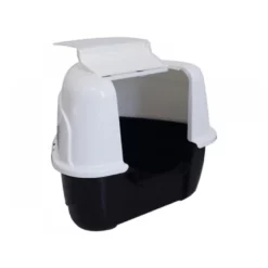 Κλειστή Γωνιακή Τουαλέτα Γάτας (60x50x23cm) M-PETS Tani με Φίλτρο -Προμήθειες Για Κατοικίδια Κατάστημα πωλήσεων TANISCatToilet L 20103199 0000 3201 1000x1000w