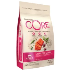 Wellness Core Cat Sterilized Σολομός 4kg