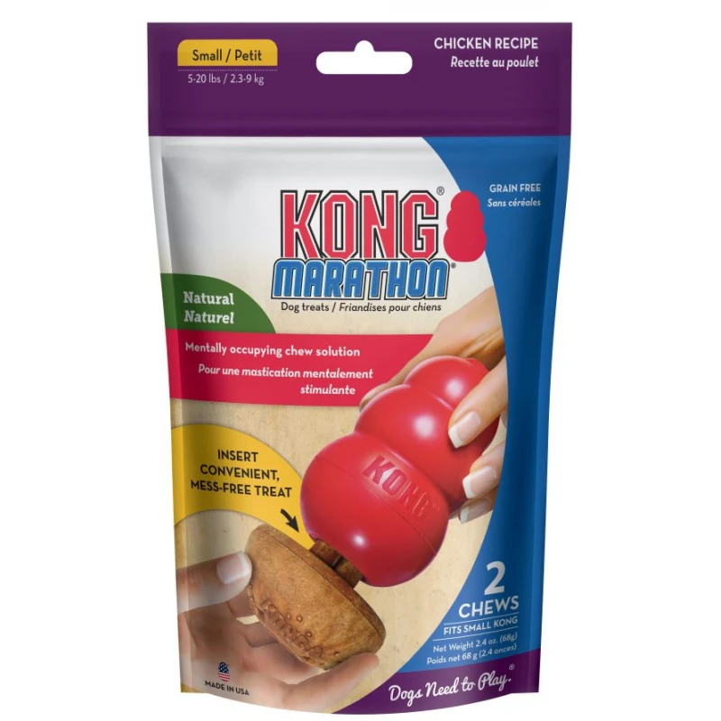 Kong Μπισκότα Marathon με κοτόπουλο Large 1 Kong Μπισκότα Marathon με κοτόπουλο Large