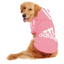 OEM Ρουχαλάκι Φούτερ Σκύλου Adidog XLarge 35cm Ροζ -Προμήθειες Για Κατοικίδια Κατάστημα πωλήσεων adidog pink2 1000x1000h 1