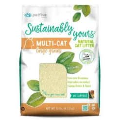 Αμμος Γάτας Sustainably Yours Biodegradable Cat Litter Multi Cat Large Grains 4.53kg