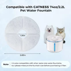 Ανταλλακτικό φίλτρο για Σιντριβάνι Dogness Water Fountain 2LT (3τμχ) 12 Ανταλλακτικό φίλτρο για Σιντριβάνι Dogness Water Fountain 2LT (3τμχ) -Προμήθειες Για Κατοικίδια Κατάστημα πωλήσεων antallaktiko filtro gia sintrivani dogness water fountain 2lt 3tmch petshop88 2 1000x1000 1