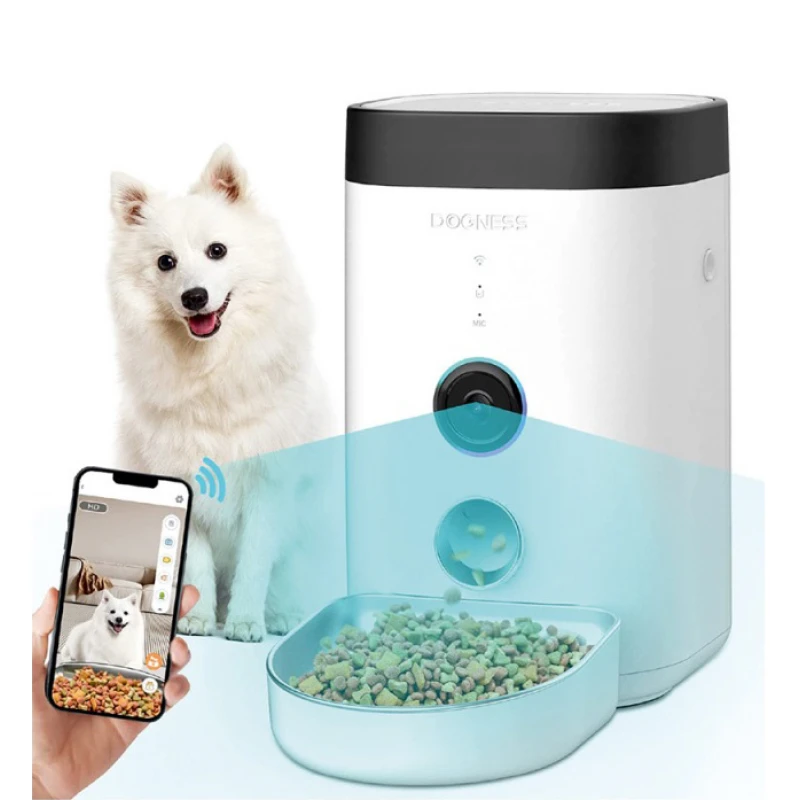 Αυτόματη Ταϊστρα για Σκύλους και Γάτες Dogness Cam Feeder White 3,6L με WiFi Κάμερα 1 Αυτόματη Ταϊστρα για Σκύλους και Γάτες Dogness Cam Feeder White 3,6L με WiFi Κάμερα