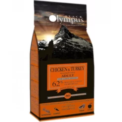 Black Olympus Adult Maxi Chicken & Turkey With Brown Rice 12kg