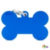 Ταυτότητα Σκύλου My Family Basic Blue Bone Tag Xlarge 4,8x3,15cm