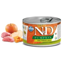 N&D Pumpkin Wet Boar & Apple 140gr 6τμχ