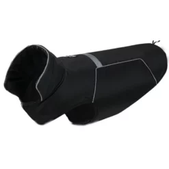 OEM Αδιάβροχο Αντιανεμικό Μπουφάν Σκύλου Reflect 2XLarge 53cm Μαύρο
