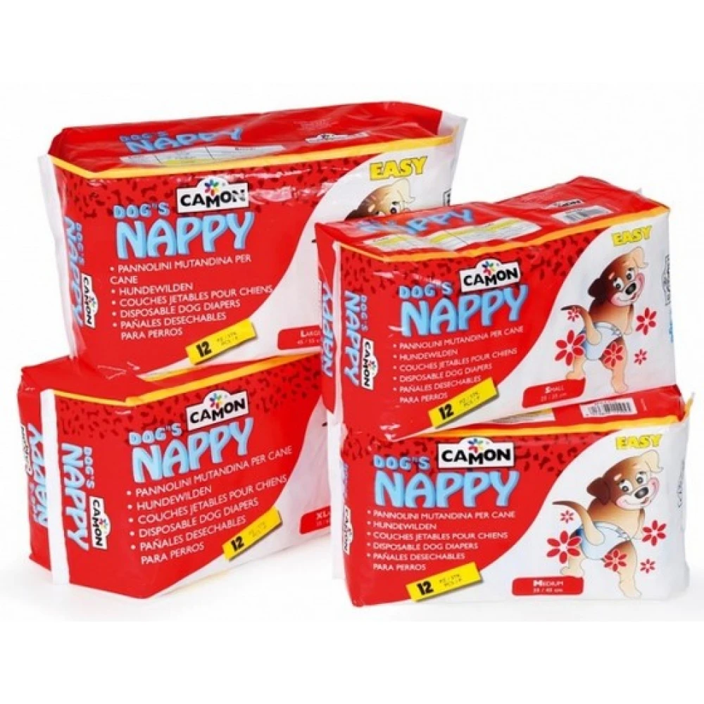 Πάνες Βρακάκια Σκύλου (12τμχ) της Camon XL 55-65cm 2 Πάνες Βρακάκια Σκύλου (12τμχ) της Camon XL 55-65cm - Image 2