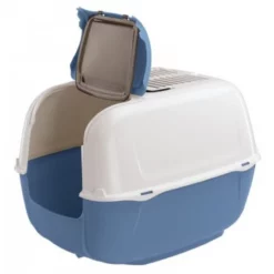 Τουαλέτα - Λεκάνη Γάτας Ferplast Prima Cabrio Μπλε 39,5 X 52,5 X H 38 Cm