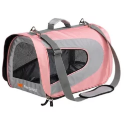 Τσάντα Μεταφοράς Σκύλου & Γάτας Beauty Της Ferplast Ροζ - Γκρι Small (45x28xh28cm)