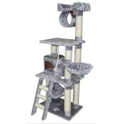 Γατόδεντρο για Γατάκια ''Kitten'' 96x68x157cm Γκρι