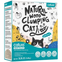 Άμμος - Πέλλετ Γάτας Cature Wood Smart Pellets 6lt (2,4kg)