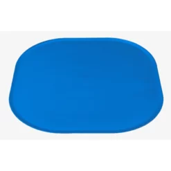 Χαλάκι για Μπολ Σκύλου και Γάτας Fiboo Pet Food Mat Single Blue Μπλε