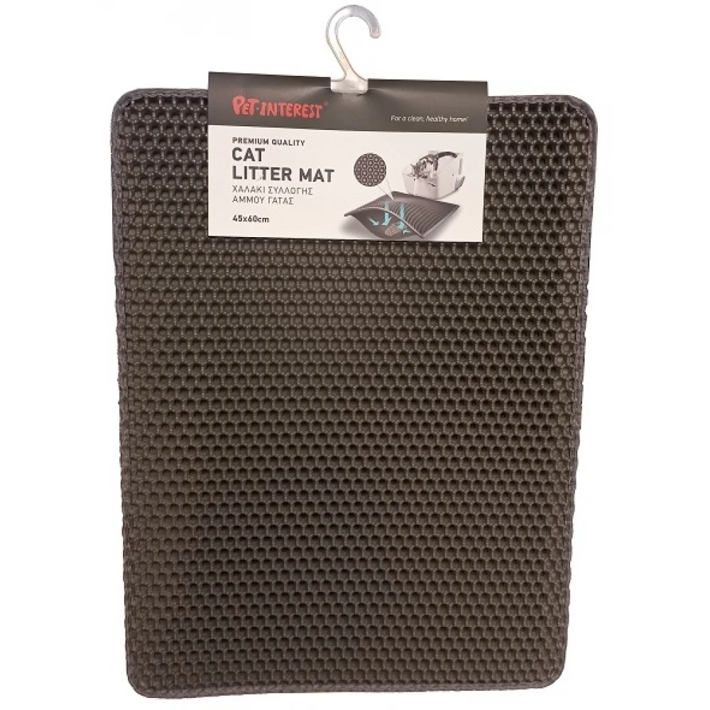 Χαλάκι Συλλογής Άμμου Γάτας Pet Interest Cat Litter Mat με Velcro 45x60cm 2 Χαλάκι Συλλογής Άμμου Γάτας Pet Interest Cat Litter Mat με Velcro 45x60cm - Image 2