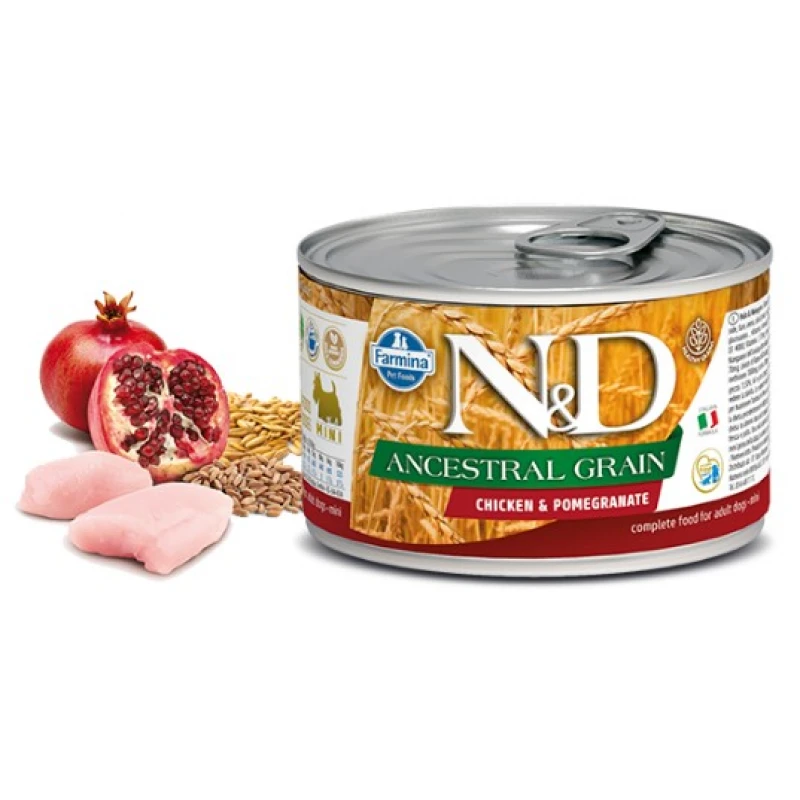 N&D LG Wet Chicken & Pomegranate 140gr 6τμχ 1 N&D LG Wet Chicken & Pomegranate 140gr 6τμχ