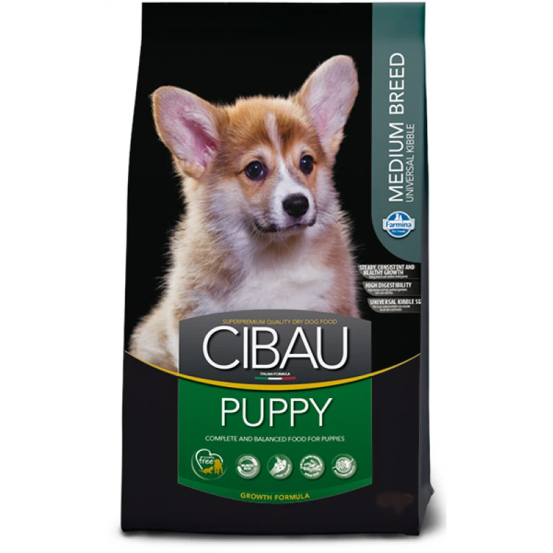 Cibau Puppy Medium 12kg + 2kg Δώρο 1 Cibau Puppy Medium 12kg + 2kg Δώρο