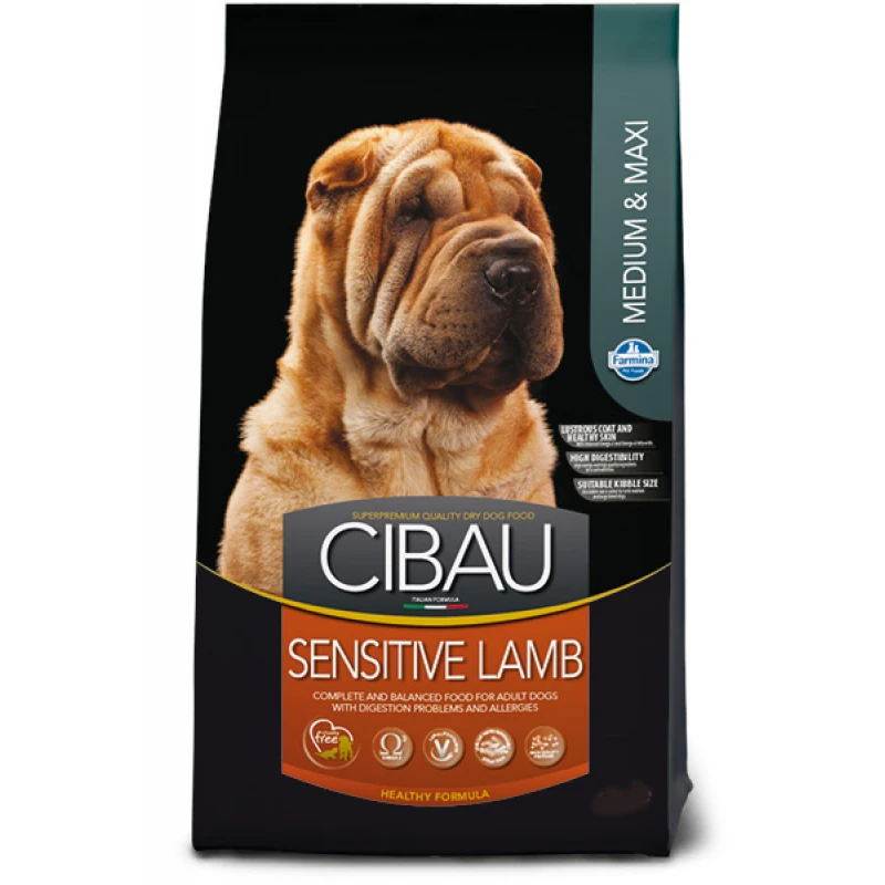 Cibau Adult Sensitive Lamb Medium & Maxi 2,5kg 1 Cibau Adult Sensitive Lamb Medium & Maxi 2,5kg