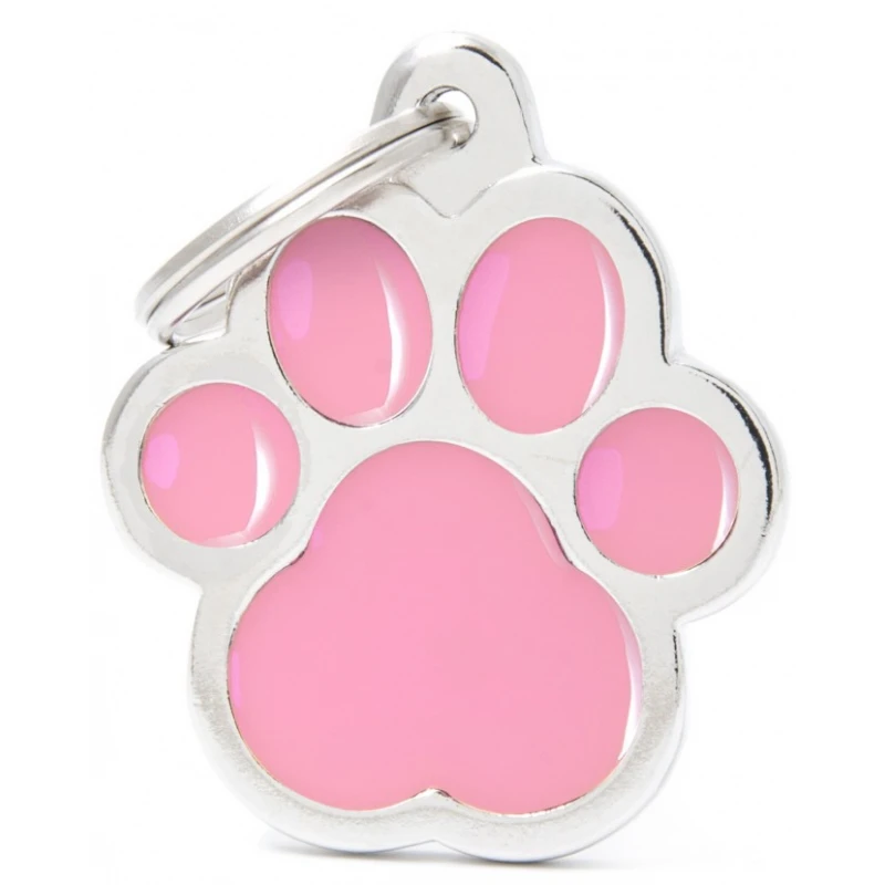 Ταυτότητας Σκύλου My Family Classic Pink Big Paw 1 Ταυτότητας Σκύλου My Family Classic Pink Big Paw