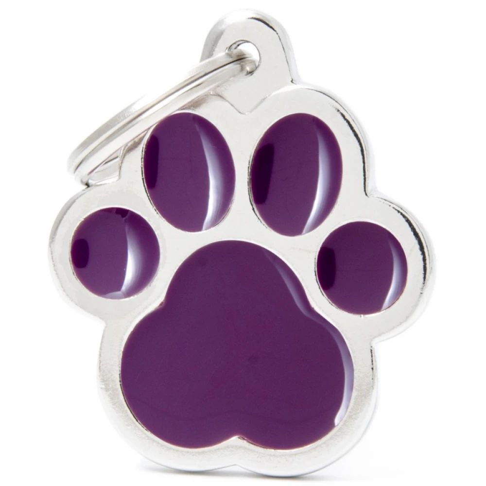 Ταυτότητα Σκύλου My Family Classic Purple Big Paw 2 Ταυτότητα Σκύλου My Family Classic Purple Big Paw - Image 2
