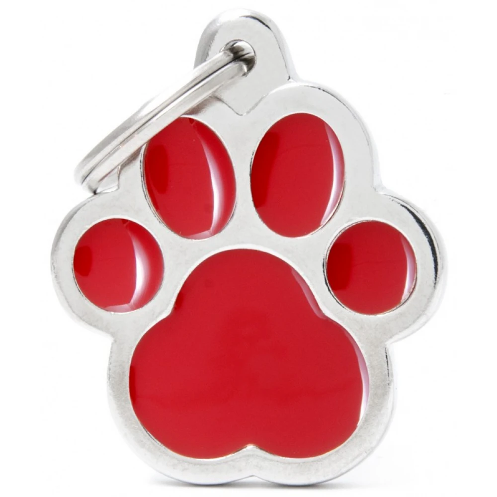 Ταυτότητα Σκύλου My Family Classic Red Big Paw 2 Ταυτότητα Σκύλου My Family Classic Red Big Paw - Image 2