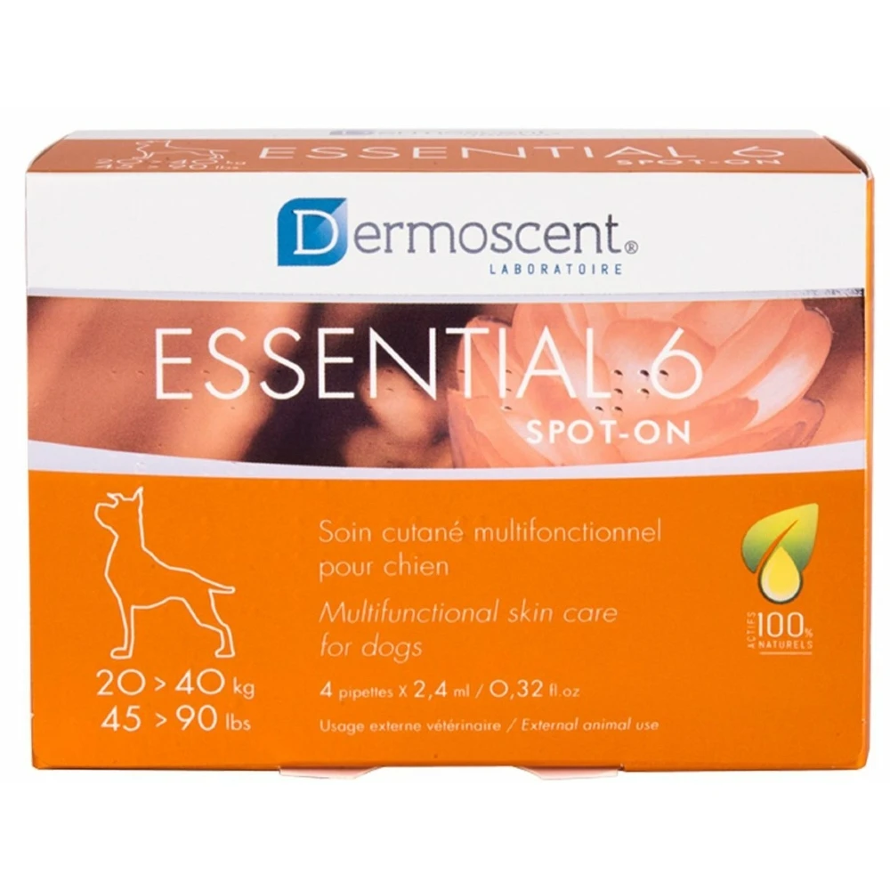 Dermoscent Essential 6 Spot On Για Σκύλο 20-40kg 2 Dermoscent Essential 6 Spot On Για Σκύλο 20-40kg - Image 2