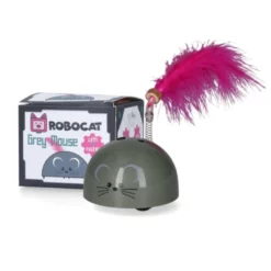 OEM Διαδραστικό Παιχνίδι Γάτας Robocat Mouse Γκρι