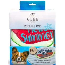 Δροσιστικό Στρωματάκι Σκύλου και Γάτας Glee Cooling Pad Round Hello Summer 60cm