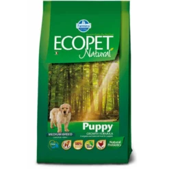 Farmina Ecopet Natural Puppy Medium 12kg + 2kg Δώρο