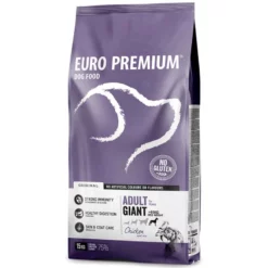 Europremium Giant Adult Chicken & Rice 15kg + Δώρο Λάδι Σολομού 100ml