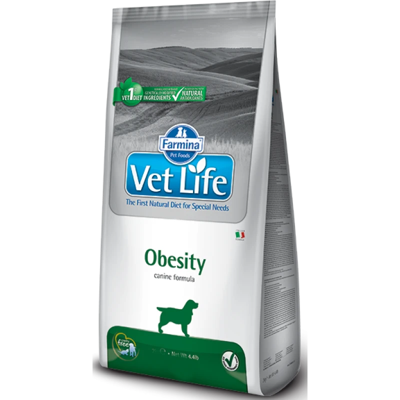 Vet Life Obesity Σκύλου 2kg 1 Vet Life Obesity Σκύλου 2kg