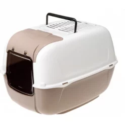 Τουαλέτα - Λεκάνη Γάτας Ferplast Prima Cabrio Μόκα 39,5 X 52,5 X H 38 Cm -Προμήθειες Για Κατοικίδια Κατάστημα πωλήσεων ferplast prima cabrio 1000x1000 1