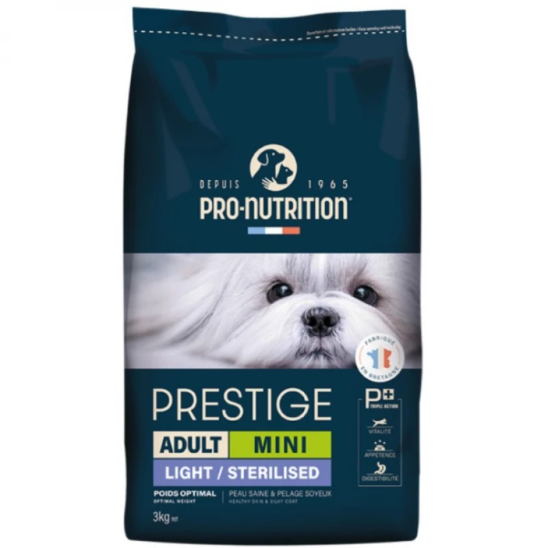 Pro-Nutrition Prestige (Flatazor) Mini Light-Sterilized 3kg 1 Pro-Nutrition Prestige (Flatazor) Mini Light-Sterilized 3kg