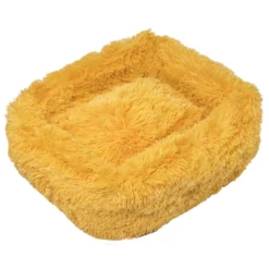 Κρεβατάκι Σκύλου και Γάτας Glee Malta M 62x44x22cm Κίτρινο