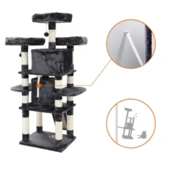 OEM Γατόδεντρο - Ονυχοδρόμιο Sweet Home 185cm -Προμήθειες Για Κατοικίδια Κατάστημα πωλήσεων gatodentro sweet home 1 1000x1000 1