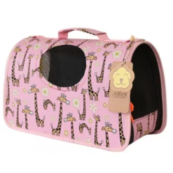 Τσάντα Μεταφοράς Σκύλου ή Γάτας Denik Giraffe με παράθυρo 43x20x30cm