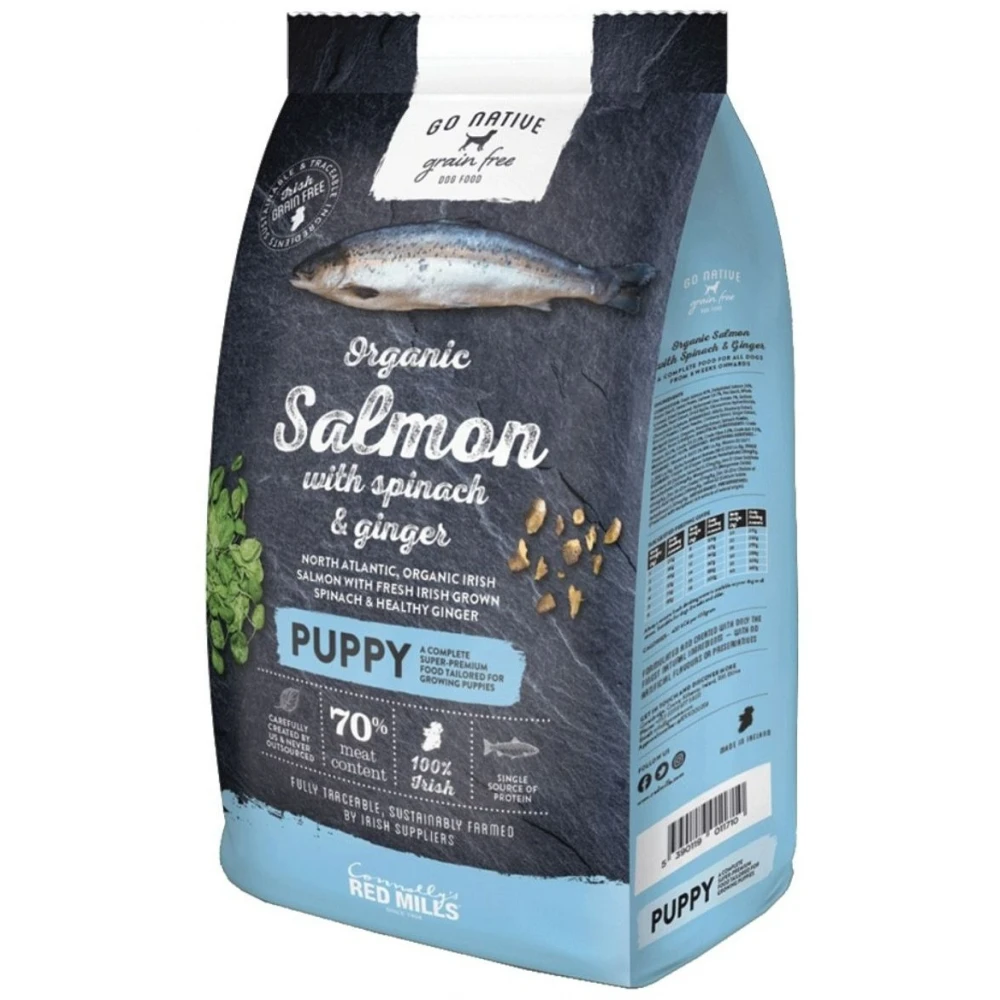 Go Native Dog Organic Salmon Puppy 12kg 2 Go Native Dog Organic Salmon Puppy 12kg - Image 2