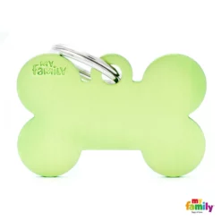 Ταυτότητα Σκύλου My Family Basic Green Bone Tag Xlarge 4,8x3,15cm