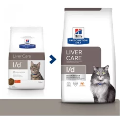 Hills Hill's Prescription Diet L/D Liver Care Για Γάτες Με Κοτόπουλο 1,5kg -Προμήθειες Για Κατοικίδια Κατάστημα πωλήσεων hill s prescription diet l d liver care gia gates me kotopoylo 1 5kg petshop88 2 1000x1000w