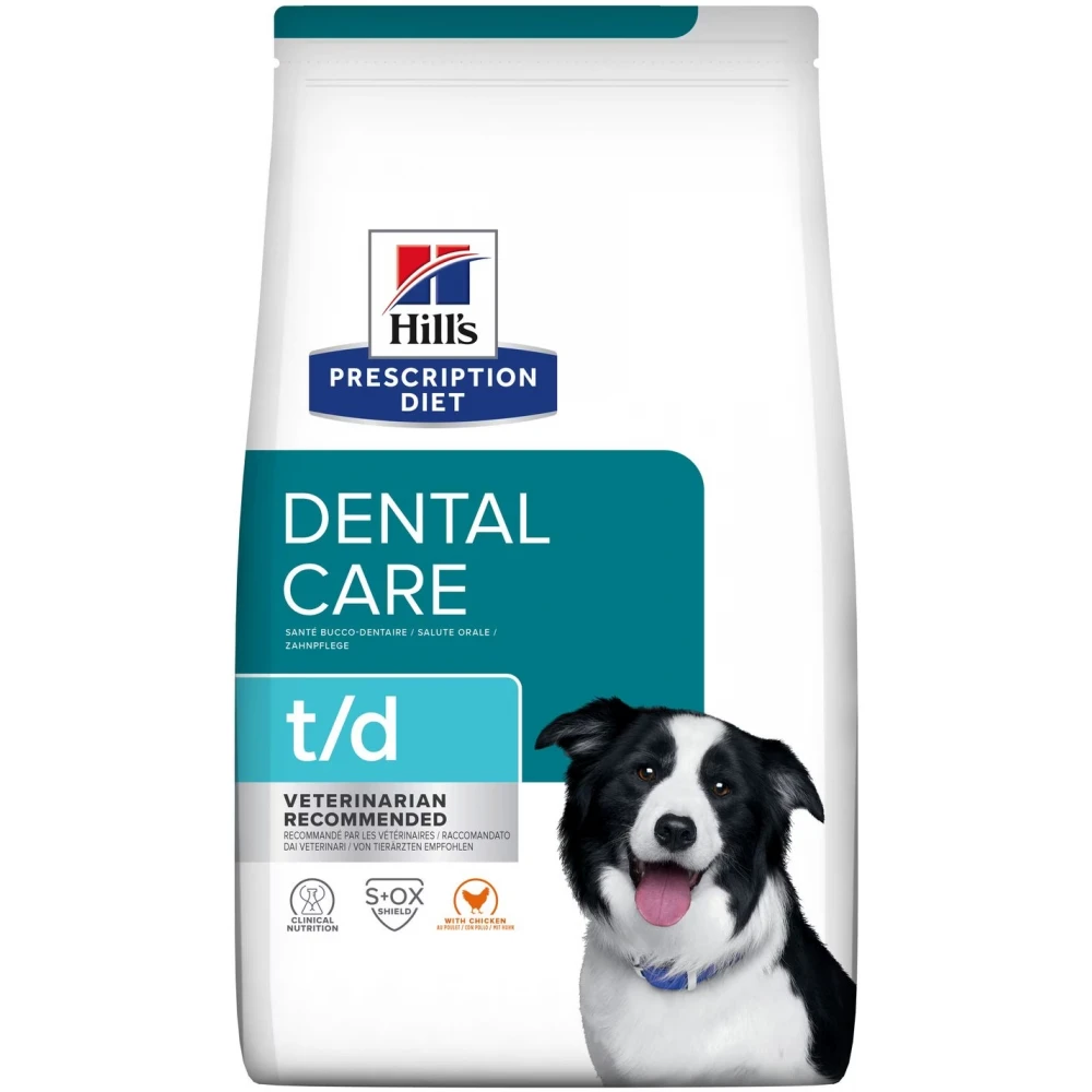 Hills Hill's Prescription Diet T/d Dental Care για Σκύλους με Κοτόπουλο 4kg 2 Hills Hill's Prescription Diet T/d Dental Care για Σκύλους με Κοτόπουλο 4kg - Image 2