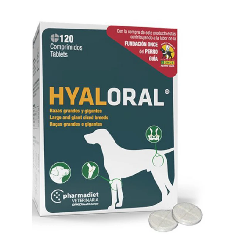 Hyaloral με Κολλαγόνο Large And Giant Breeds 120tabs (1tab For 20kg) 1 Hyaloral με Κολλαγόνο Large And Giant Breeds 120tabs (1tab For 20kg)