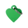 Ταυτότητα Σκύλου My Family Basic Green Heart Small Tag 3x2cm