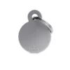 Ταυτότητα Σκύλου My Family Basic Grey Round Tag Small 3x2cm