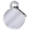 Ταυτότητα Σκύλου My Family Basic Silver Round Small Tag 3x2cm
