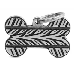 Ταυτότητα Σκύλου My Family Charms Bone Bronx Tyre Large 3,8x2,4cm