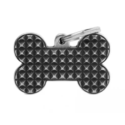 Ταυτότητα Σκύλου My Family Charms Bone Studs Large 3,8x2,4cm